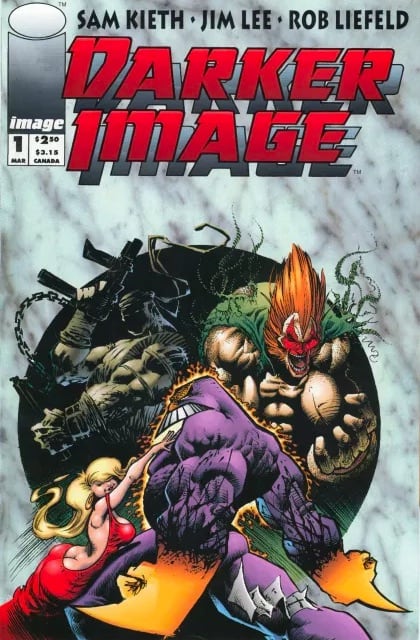 Darker Image comic cover art