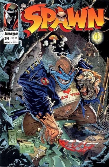 34A comic cover art